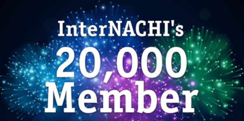 InterNACHI's 20,000 Member