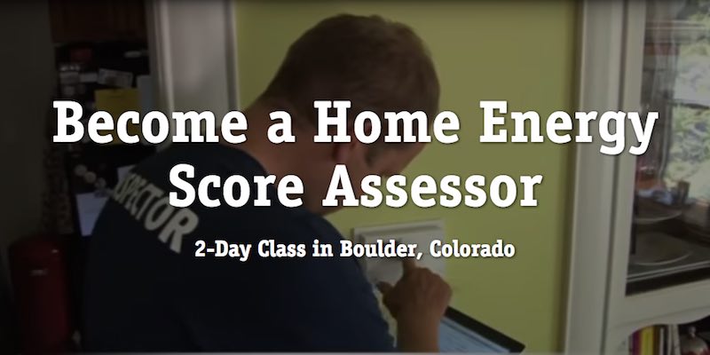 Become a Home Energy Score Assessor