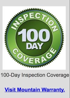 100-Day Inspection Coverage. Mountain Warranty. 