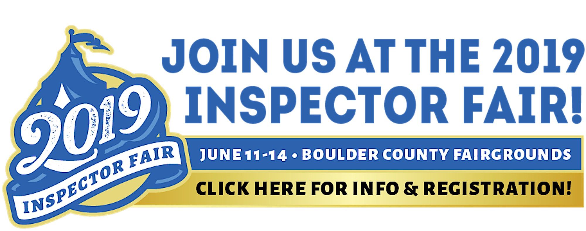 Click Here for the Free 2019 Inspectors Fair