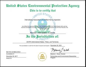 U.S. EPA Approves InterNACHI